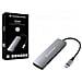 Donn11g Hub Di Interfaccia Usb 3.2 Gen 1 (3.1 Gen 1) Type-c 5000 Mbit /s Grigio - Foto miniatura 3