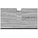 Mobile Lavabo Bagno Grigio Sonoma 60x33x60 Cm Legno Multistrato - Foto miniatura 2
