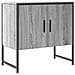 Mobile Lavabo Bagno Grigio Sonoma 60x33x60 Cm Legno Multistrato - Foto miniatura 1