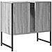 Mobile Lavabo Bagno Grigio Sonoma 60x33x60 Cm Legno Multistrato - Foto miniatura 6