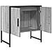 Mobile Lavabo Bagno Grigio Sonoma 60x33x60 Cm Legno Multistrato - Foto miniatura 8