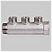 Collettore Lineare Mf 1'' Cromato Interasse 36 Mm 3 Vie - Foto miniatura 1