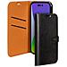 Custodia Per Iphone 14 Pro Folio Wallet Con Linguetta Magnetica, Nero - Foto miniatura 1