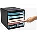 312606D organizzatore per cassetto di scrivania Plastica Colori assortiti - Foto miniatura 6