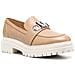 Parker Leather Loafer Mocassino Pelle Di Mucca Scarpe Donna Marrone Eu 39, 40f2pkfp1l-222 - Foto miniatura 2