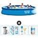 Piscina Fuori Terra - In Giro - 457x457x84 Cm - Blu - Include Accessori Coordinati Cb85 - Foto miniatura 1