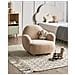 Seggiolino Per Bambini Bouclé Beige Hem - Foto miniatura 1