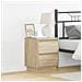 Comodino con luci LED Rovere di Sonoma 39x34.5x50 cm - Foto miniatura 2