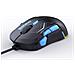 Mouse Da Gioco Cablato Rgb A 10 Pulsanti Con Dpi 12800 E Illuminazione Dinamica Black+blue - Foto miniatura 2