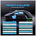 Mouse Da Gioco Cablato Rgb A 10 Pulsanti Con Dpi 12800 E Illuminazione Dinamica Black+blue - Foto miniatura 3