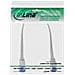 Patch Cable flat, U /FTP, Cat. 6A, TPE senza alogeni, bianco, 0,25m - Foto miniatura 3