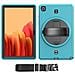 Custodia Per Samsung Galaxy A8 10.5"" Con Tracolla Turchese - Foto miniatura 2