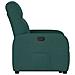 Poltrona Alzapersona Reclinabile Verde Scuro in Tessuto - Foto miniatura 6