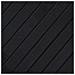 Tappeto Quadrato Nero 100x100 cm in Bambù - Foto miniatura 7