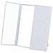 Specchio Per Trucco Tri-fold Con Led - Specchio Portatile Da Tavolo White - Foto miniatura 1