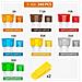 Set Fusibili Auto Promix 240 - 240 Pezzi Mini E Standard 5a-30a | Colori Diversi | Con Organizer E 2 Estrattori | Per Auto, Moto, Barche, Camper - Foto miniatura 4