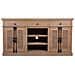 Credenza In Legno E Metallo Marrone 173x41x89h - Foto miniatura 2