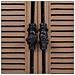 Credenza In Legno E Metallo Marrone 173x41x89h - Foto miniatura 6