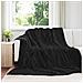 Coperta Nero 270 x 240 cm Panno - Foto miniatura 2