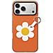 Cover per iPhone 17 Pro Max - PC+Pelle /PU, Arancione, Con Anillo - Foto miniatura 2