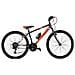 Bici Da Ragazzo Mountain Bike 24 Mtb Stark Bicicletta Sr24 Cambio 18v - 34 Titanio - Arancio - Bianco Opaco - Foto miniatura 1