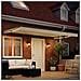 Cornice per Tenda Manuale con LED Crema e Antracite 4 x 2 m - Foto miniatura 3