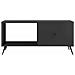 Tavolino da salotto Nero 90 x 50 x 40 cm Legno ingegnerizzato - Foto miniatura 4