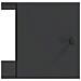 Tavolino da salotto Nero 90 x 50 x 40 cm Legno ingegnerizzato - Foto miniatura 8
