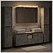 Set di mobili per il bagno 6 pcs Grigio Cemento - Foto miniatura 2