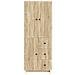 Set di armadi 2 pcs 66 x 34,5 x 90 cm Legno ingegnerizzato - Foto miniatura 4