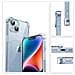Custodia Gel In Silicone Con Angoli Rinforzati Bright Cushion Per Iphone 14 Plus, Trasparente (lp602) - Foto miniatura 2