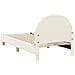 Struttura letto bambini con testata Crema 80 x 160 cm Bouclé - Foto miniatura 7