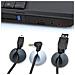 ISWT-CL-5WH - Set Fermacavo Adesivi da Scrivania Bianco - Foto miniatura 4