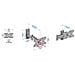 EDR120 Supporto a Parete per TV LED / LCD / PLASMA 26-32" Portata Max 17 kg - Foto miniatura 4