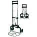 Carrello alluminio richiudibile ruote gomma max 60 Kg cm 39 X 28 X H. 101 - Foto miniatura 4