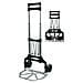 Carrello alluminio richiudibile ruote gomma max 60 Kg cm 39 X 28 X H. 101 - Foto miniatura 1