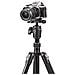 Treppiede con Testa a Sfera Altezza Max 145 cm Nero 55443-EU - Foto miniatura 12