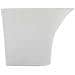 Lavabo A Parete In Ceramica Bianca 470x450x370 Mm - Foto miniatura 4