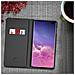 Custodia Galaxy S10 Plus Porta Carte Flip Wallet Nero - Foto miniatura 5
