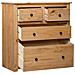 Credenza 80x40x83 cm in Legno Massello di Pino Panama Range - Foto miniatura 3
