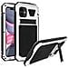 Cover Iphone Serie 11 In Alluminio E Silicone Supporto Video Serie Tank Argento - Foto miniatura 4
