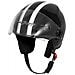 Casco Jet Scooter Moto Quad Omologato Ece 22 05 Visiera Nero L - Foto miniatura 5