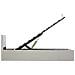 Giroletto Con Contenitore Idraulico Bianco Similpelle 100x200cm - Foto miniatura 7