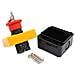 Rosso Segno Resistente Alle Intemperie Di Arresto Di Emergenza Pulsante Interruttore A Pressione Interruttore 660v 10a Con La Scatola Key - Foto miniatura 3