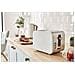 St14610whtneu Tostapane Con Fessura Larga 2 Fette Design Moderne Nordic 900w Bianco - Foto miniatura 2