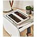 St14610whtneu Tostapane Con Fessura Larga 2 Fette Design Moderne Nordic 900w Bianco - Foto miniatura 4