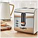 St14610whtneu Tostapane Con Fessura Larga 2 Fette Design Moderne Nordic 900w Bianco - Foto miniatura 5