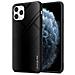 Custodia Compatibile Con Apple Iphone 11 Pro Max - Ottica A Strisce In Opale Nero - Coperchio Protettivo In Vetro Temperato E Silicone Tpu - Foto miniatura 1