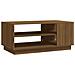 Tavolino da Salotto Rovere Marrone 102x55x43 cm in Truciolato - Foto miniatura 2