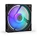 Fluctus 120 PWM ARGB Case per computer Ventilatore 12 cm Nero, Bianco - Foto miniatura 1